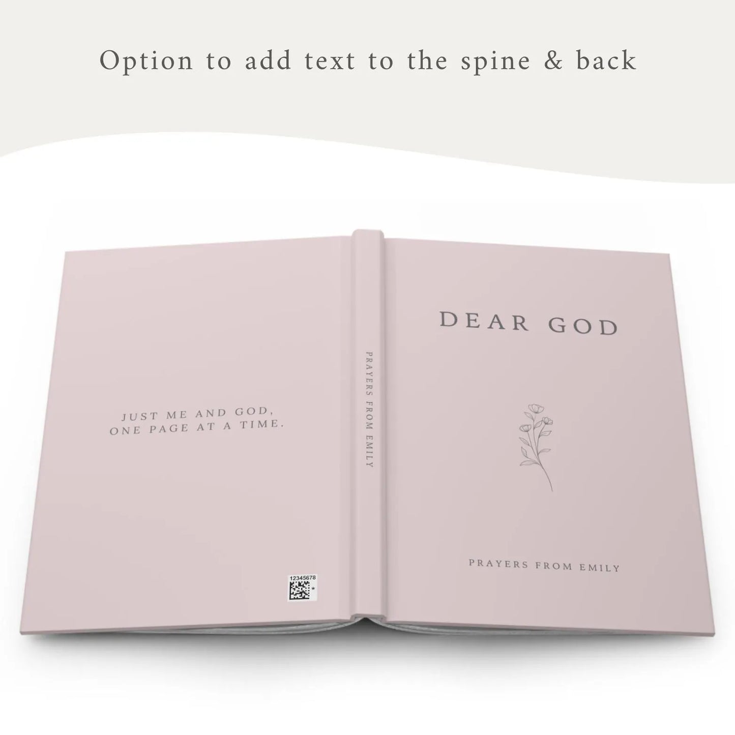 Script Personalized Prayer Journal