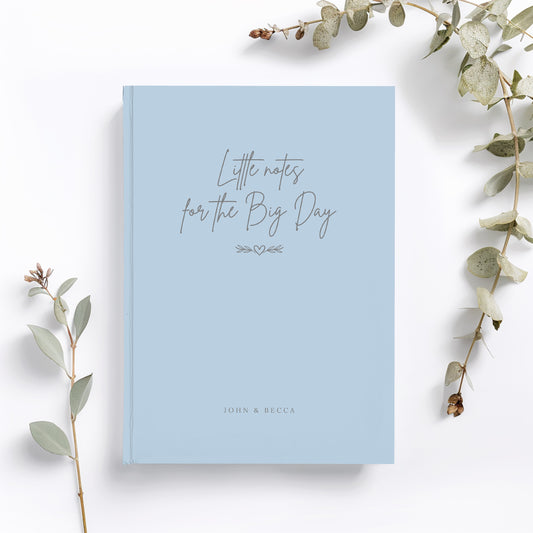 Little Notes for the Big Day Journal