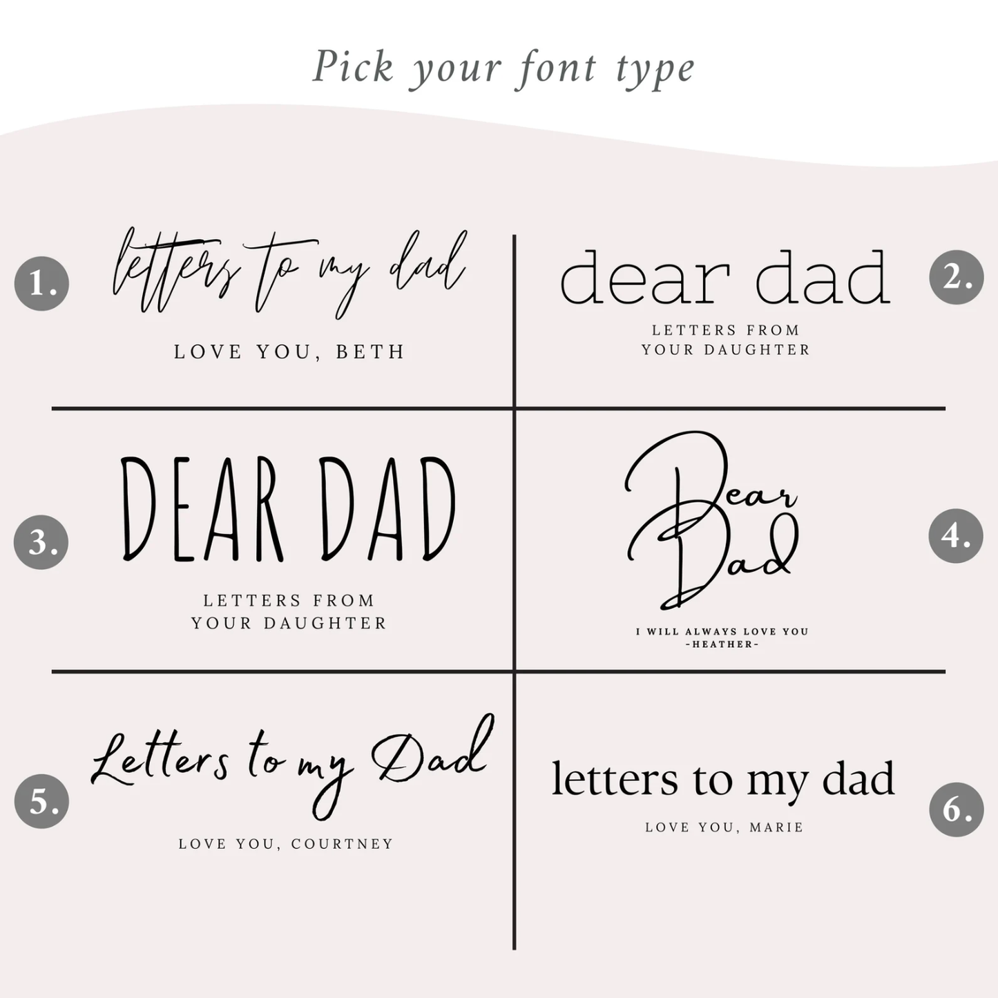 Letters to my Dad Journal