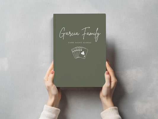 Family Game Night Journal