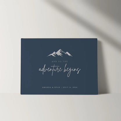 Adventure Wedding Guest Book