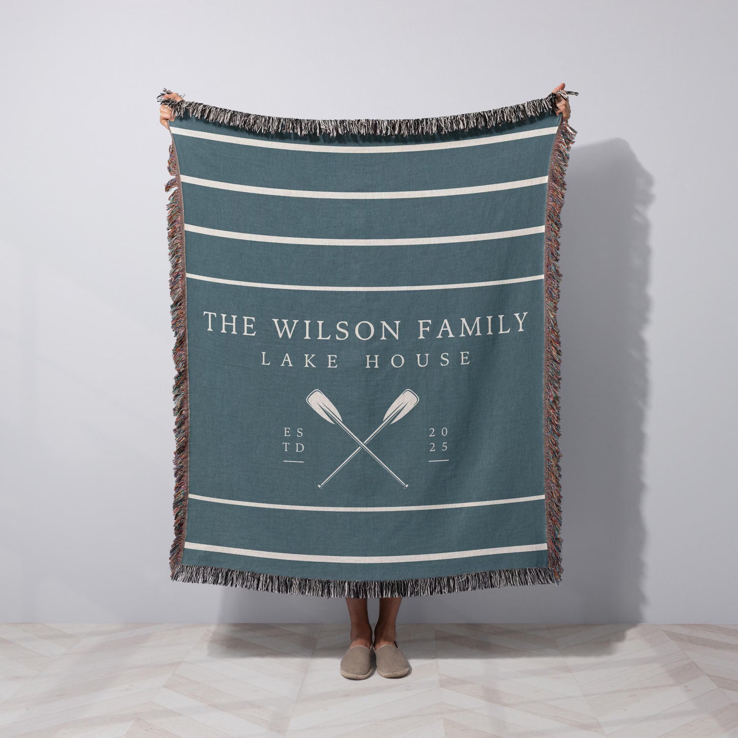 Lakehouse Woven Blanket
