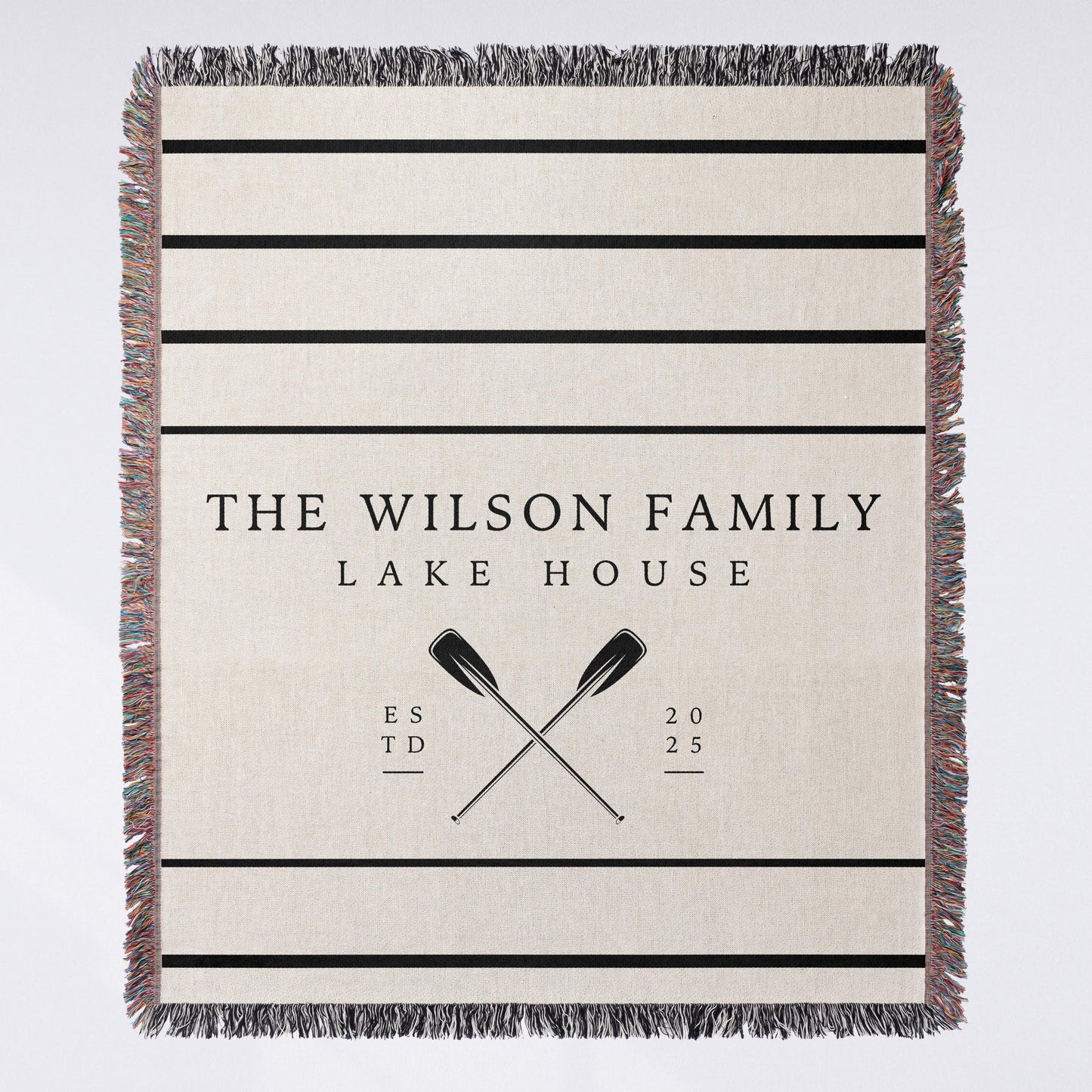 Lakehouse Woven Blanket