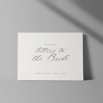 Letters to the Bride Guest Book
