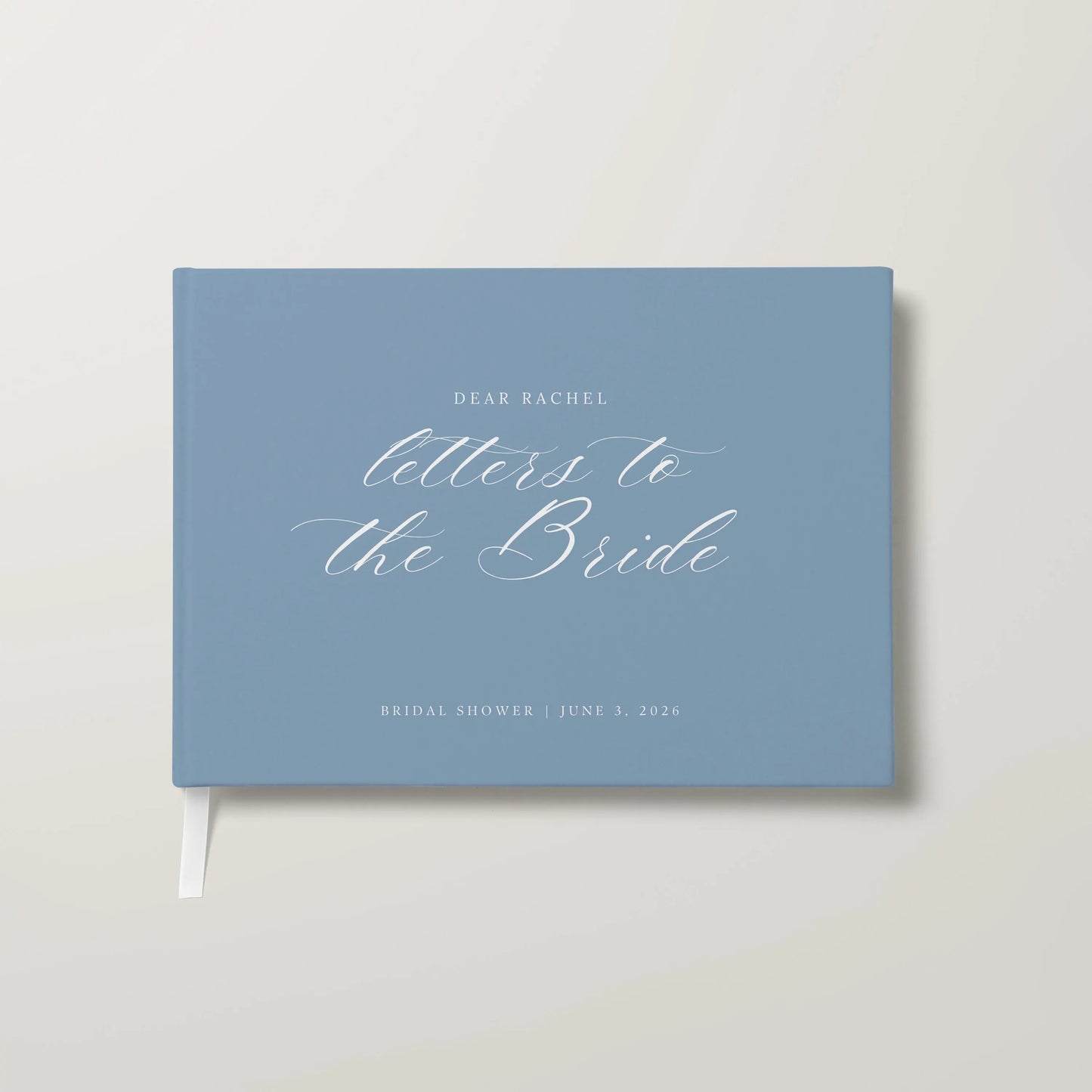 Letters to the Bride Guest Book