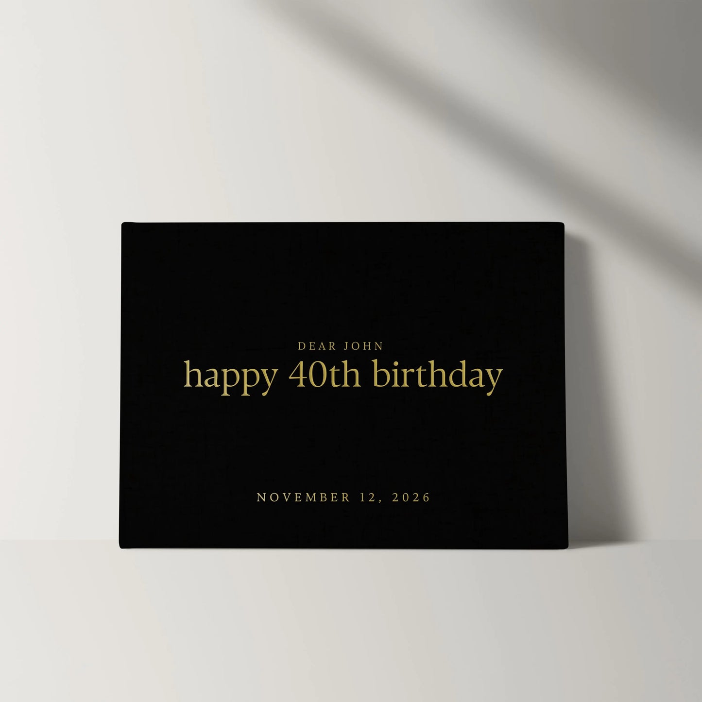 Birthday Guest Book