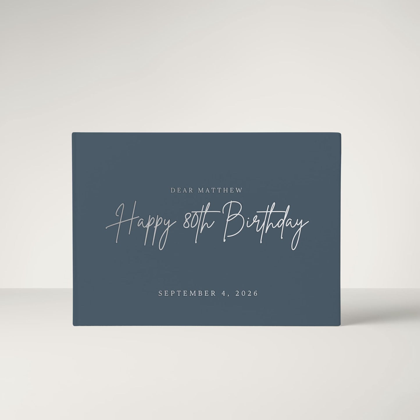 Birthday Guest Book