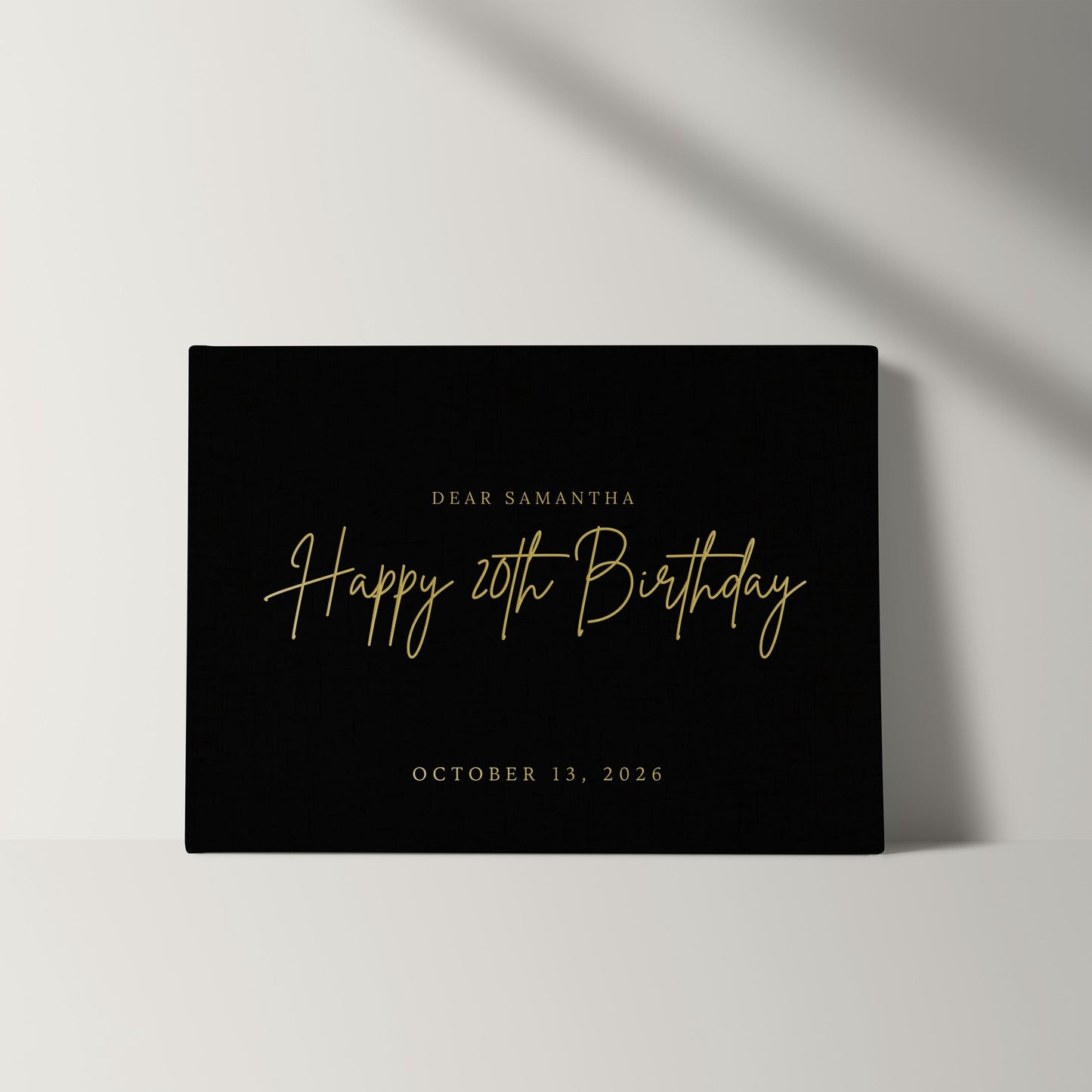 Birthday Guest Book