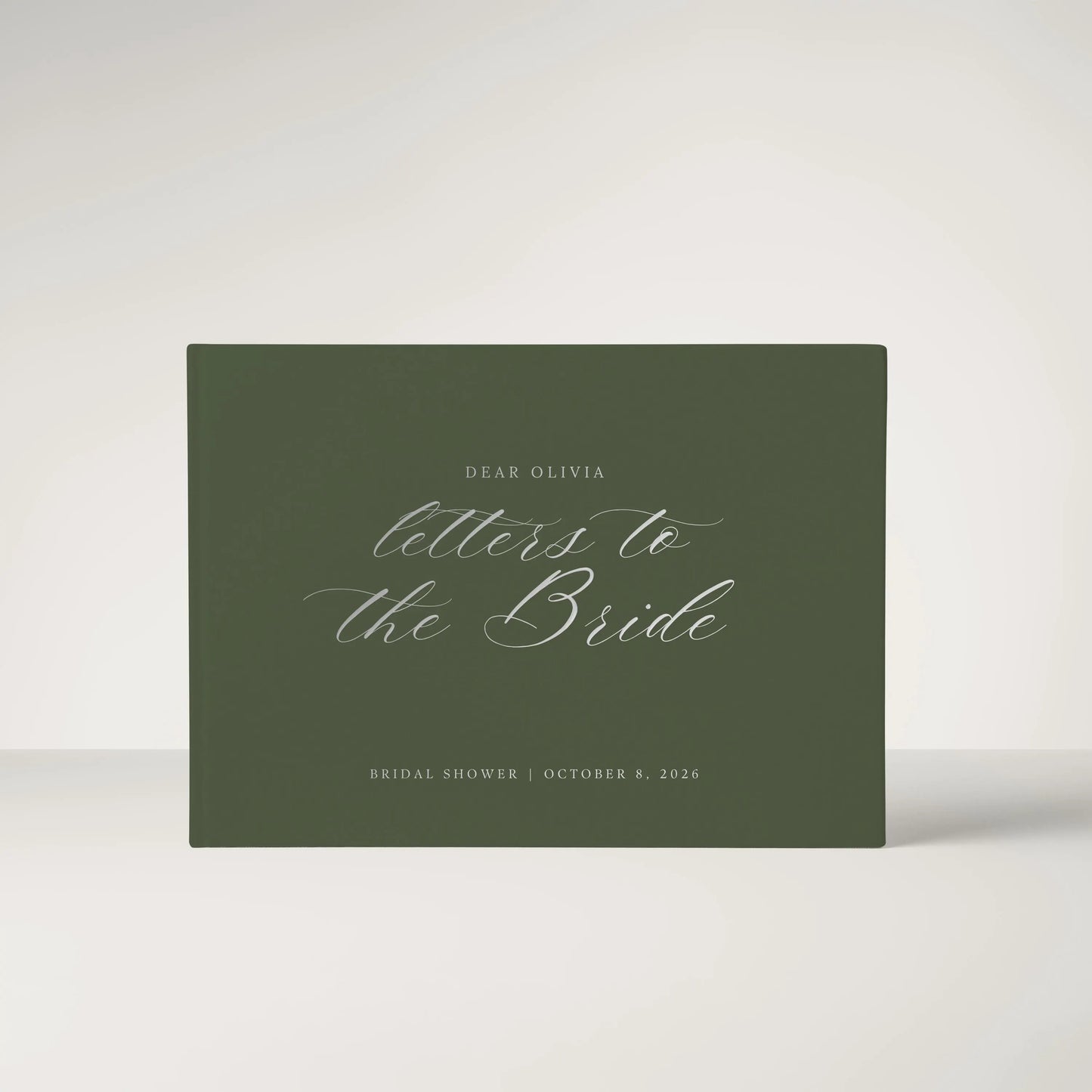 Letters to the Bride Guest Book