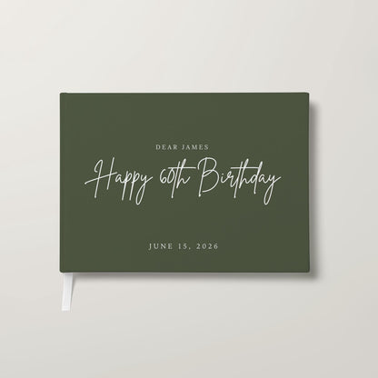 Birthday Guest Book
