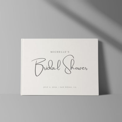 Bridal Shower Guest Book