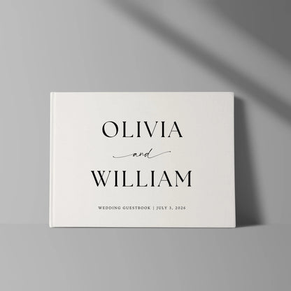 Timeless Wedding Guest Book