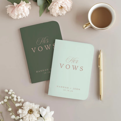 Wedding Vow Book Set