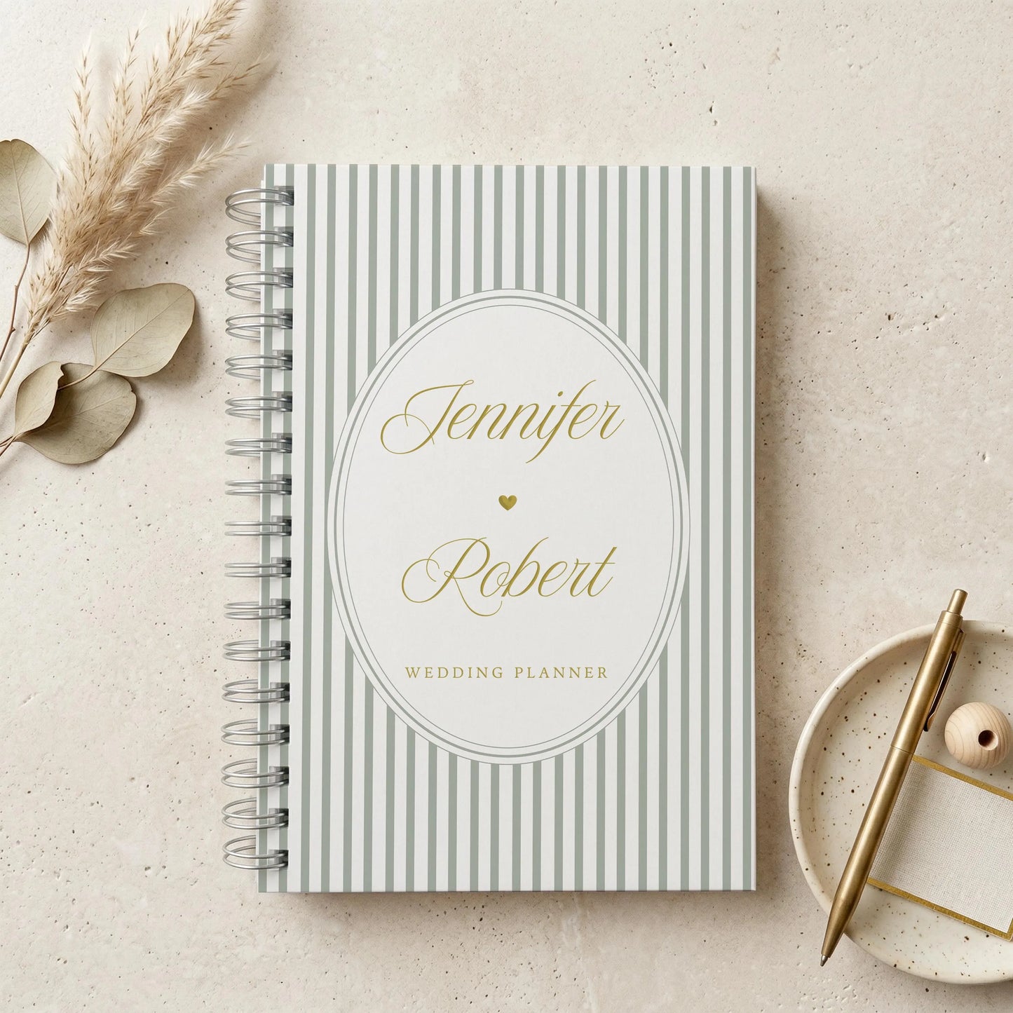 Stripped Wedding Planner