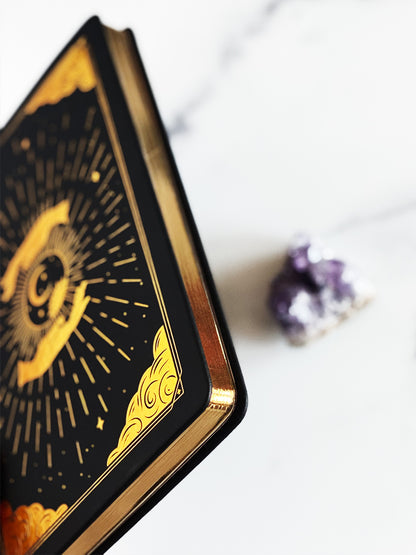 Yoga Cards & 'Intuition' Blank Lined Journal Bundle