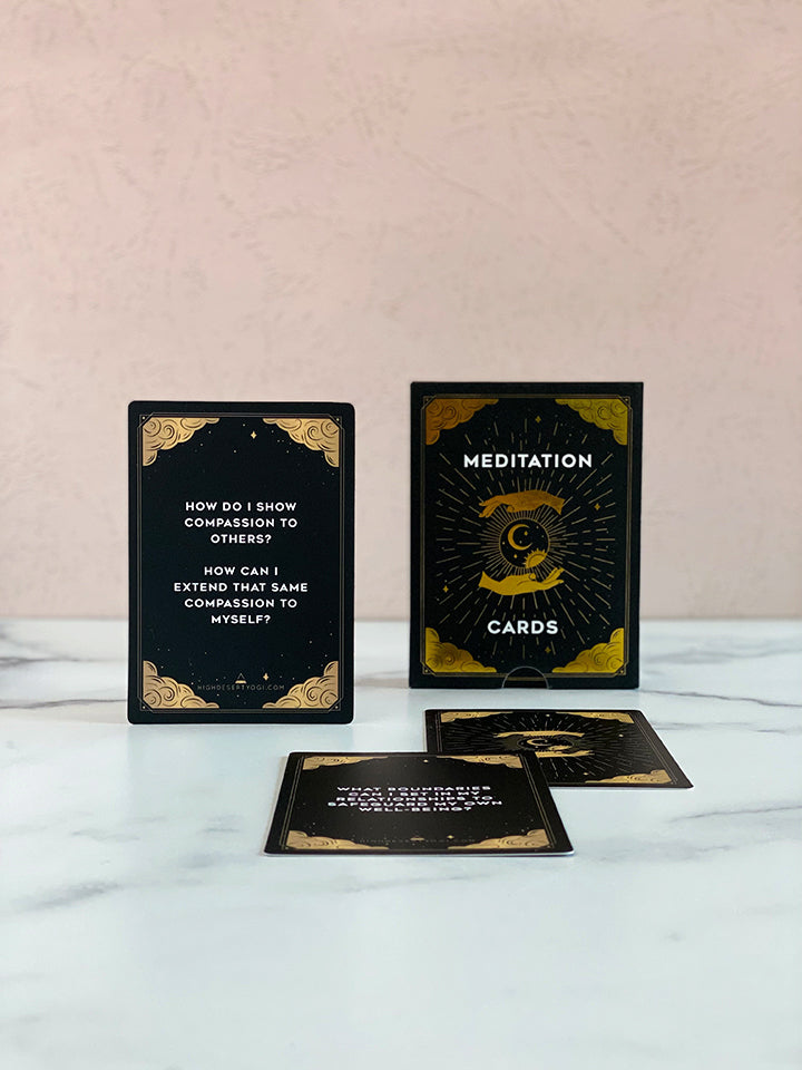 Meditation & Journaling Prompt Cards